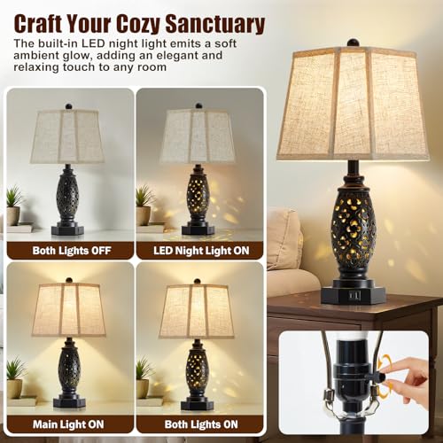 Table Lamps Set of 2 (2 Count)