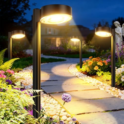 8 Pack Solar Pathway Lights Outdoor (8 Count)