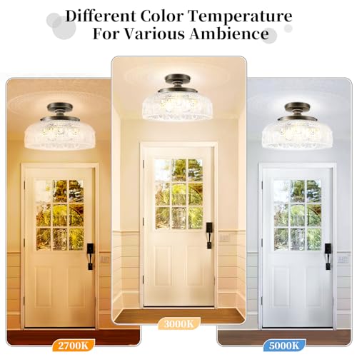 Semi Flush Mount Ceiling Light