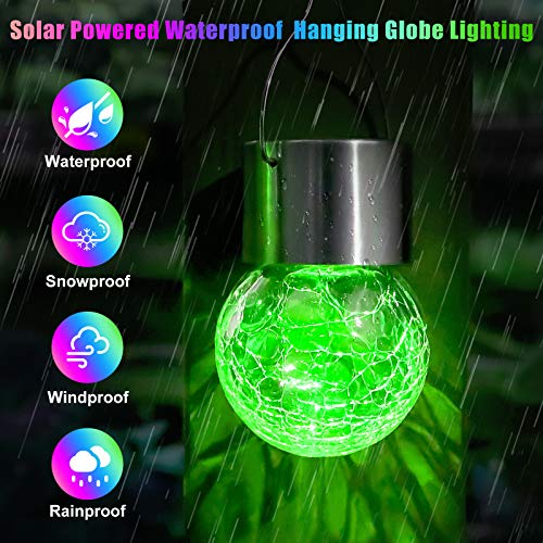 12Pack Outdoor Hanging Solar Lights (12 Count)