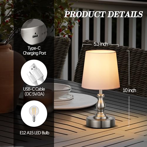 Mini Cordless LED Table Lamp