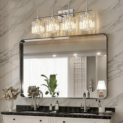 Modern Crystal Bathroom Vanity Light 4