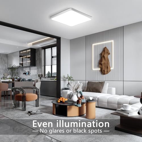 9Inch 18W Square LED Ceiling Light Fixtures Flush Mount