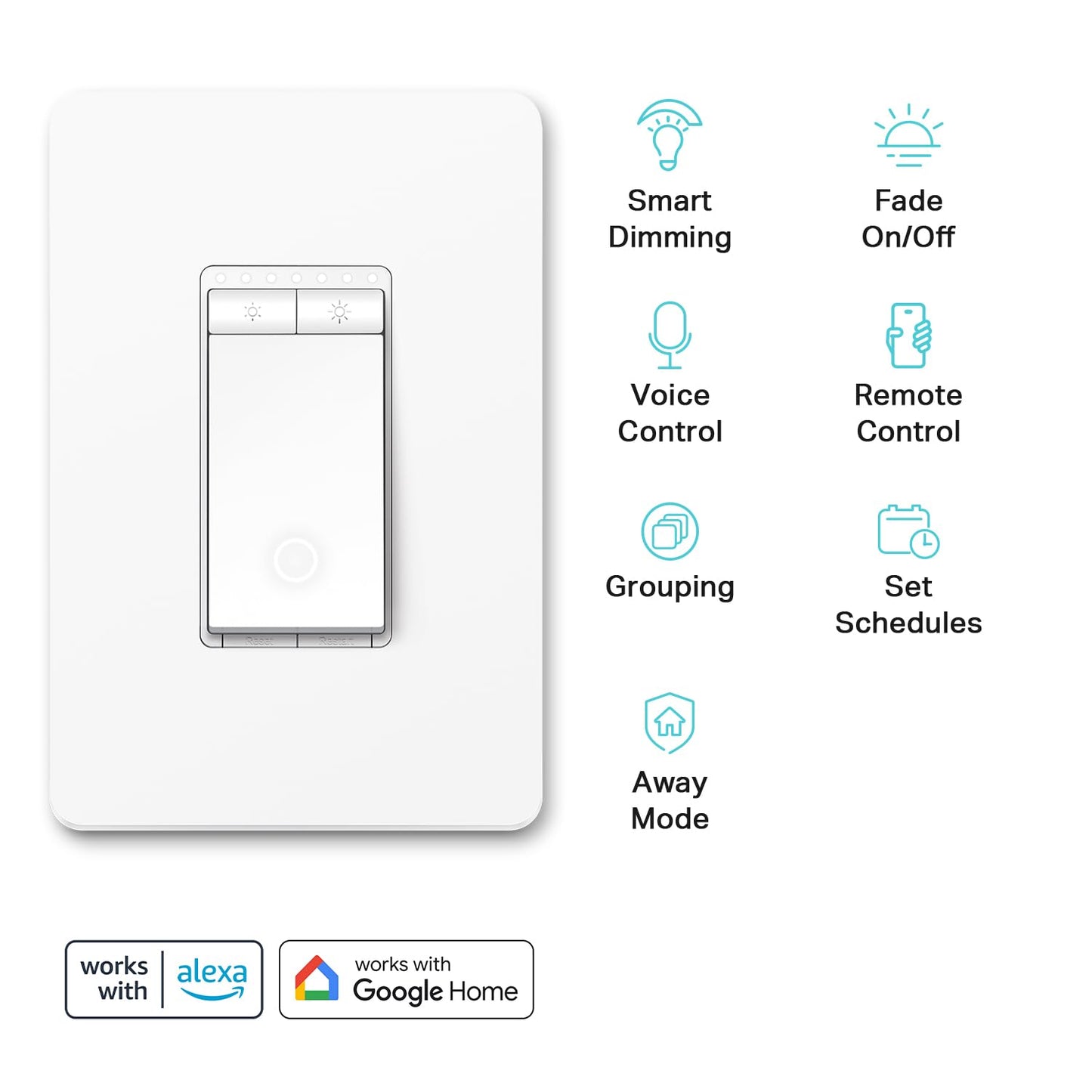 Dimmer Switch HS220P3 (3 Count)