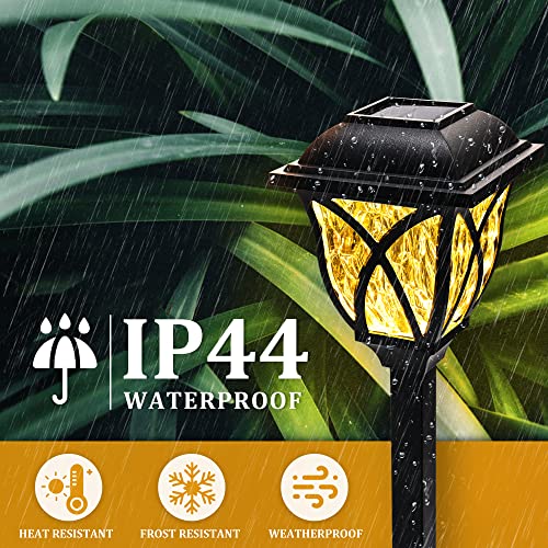 6 Pack Solar Lights Outdoor Waterproof (6 Count)