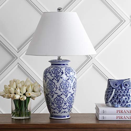 Juliana 26.25" Chinoiserie Ceramic Urn Table Lamp