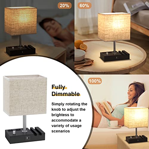 Beige Table Lamp for Bedroom