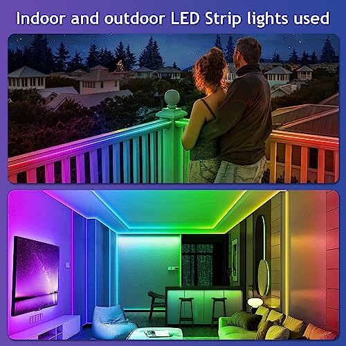 200ft Outdoor LED Strip Lights Waterproof 1 Roll