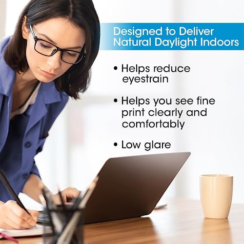 18 Watt EasyView CFL Floor Lamp with Magnifier