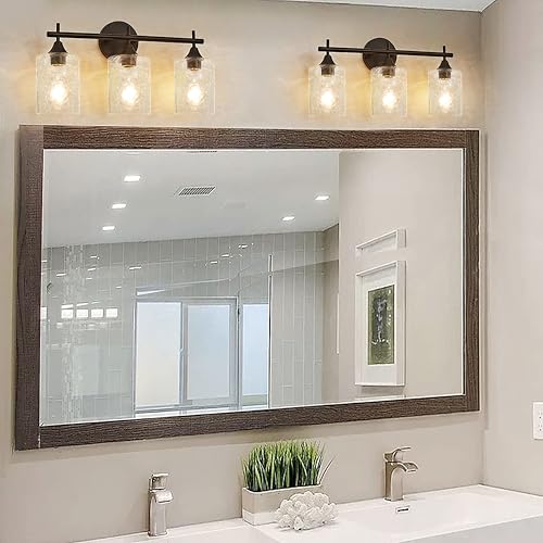 6Pcs Crack Finish Glass Lamp Shade (6 Count)