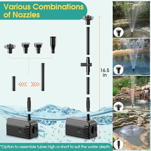12W Solar Fountain Pump