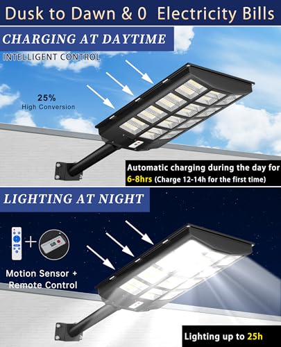 Y 11000W Solar Street Lights Outdoor