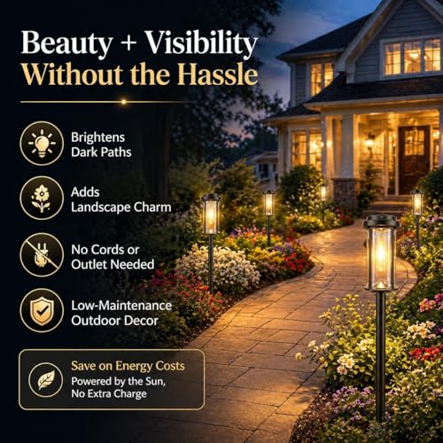 12 Pack Solar Lights Outdoor