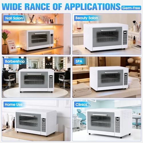 10L Nail Dryer and Cleaning Cabinet