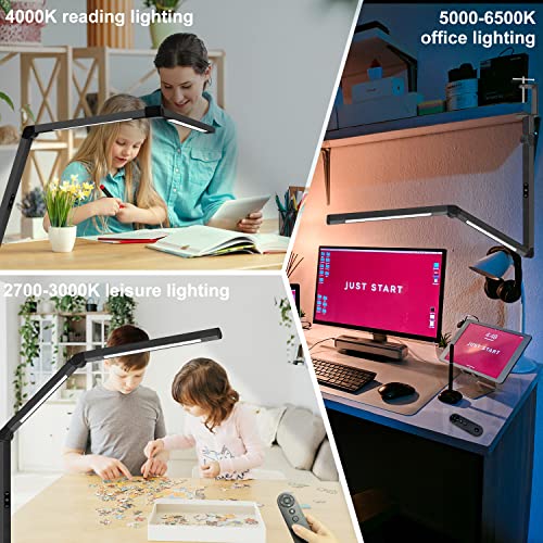 LED Desk Lamp with Clamp