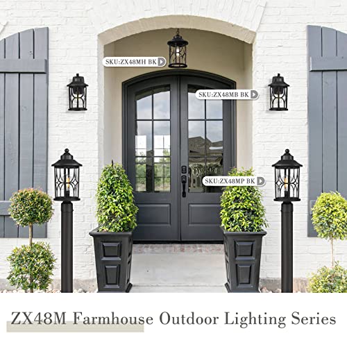 Farmhouse Exterior Post Light Fixture