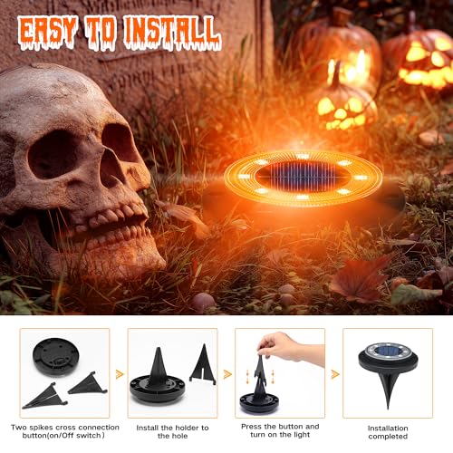 Solar Lights Outdoor Waterproof (12 Count)