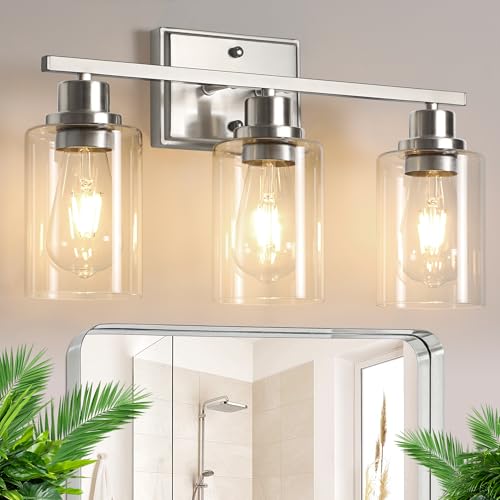 3 Light Bathroom Light Fixtures