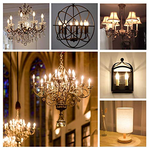 Candelabra Light Bulbs 40W Eq (6 Count)