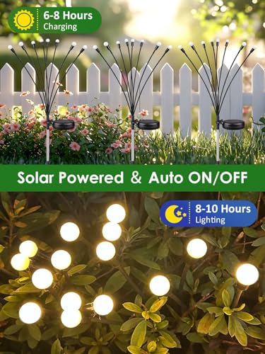 6 Pack Solar Garden Lights
