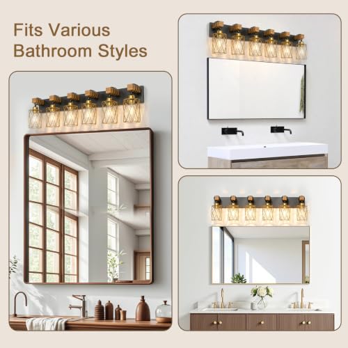 Farmhouse Bathroom Vanity Light
