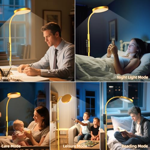 Floor Lamp Adjustable Height Floor Lamps for Living Room Bedroom
