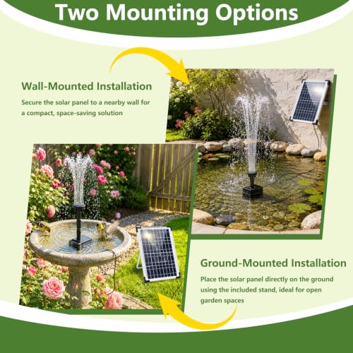 12W Solar Fountain Pump