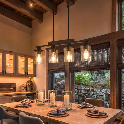 Wood Kitchen Island Lighting