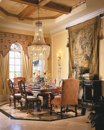 French Empire Chandelier Farmhouse Antique Crystal Chandelier Light