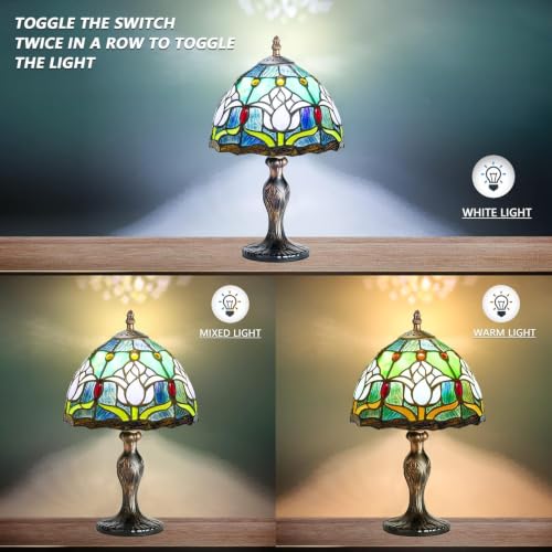8'' Stained Glass Table Lamp
