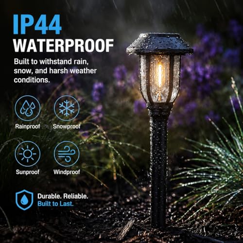 Solar Lights Outdoor 12 Pack (12 Count)