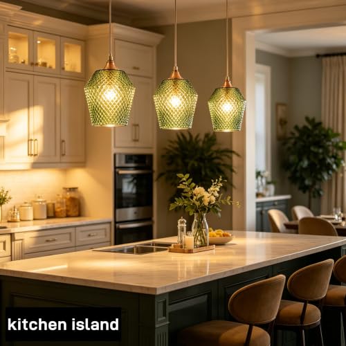 2Pcs Small Glass Lamp Shades (2 Count)