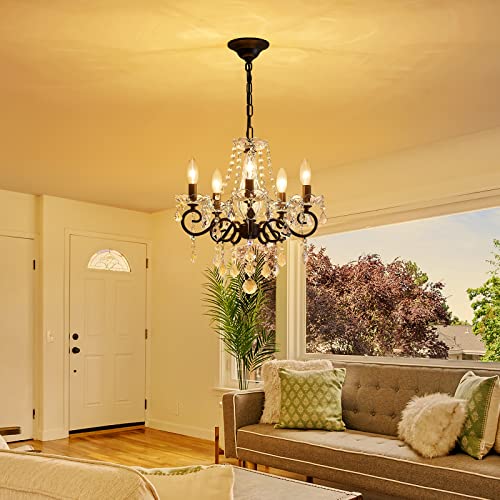 Small Crystal Chandelier