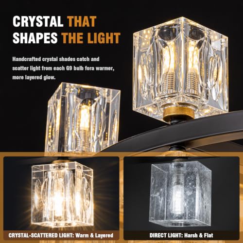 Crystal Chandelier for Dining Room