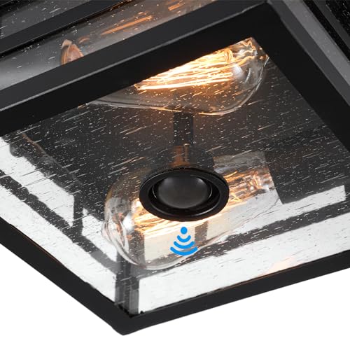 Outdoor Flush Mount Motion Sensor Ceiling Light