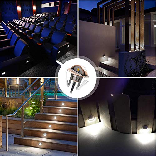 LED Stair Light Low Voltage Waterproof IP65 Outdoor 1 (20 Count)