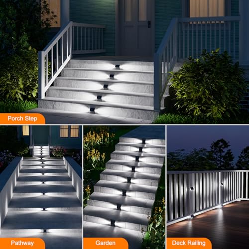 6 Pack Solar Step Lights (6 Count)