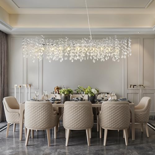 71" Silver Tree Branch Chandelier