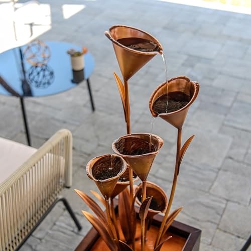 46 Inch Sculptural Metal Multi