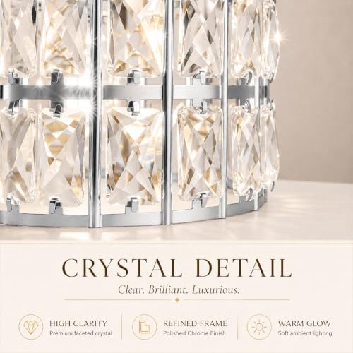 Crystal Ceiling Light Fixture