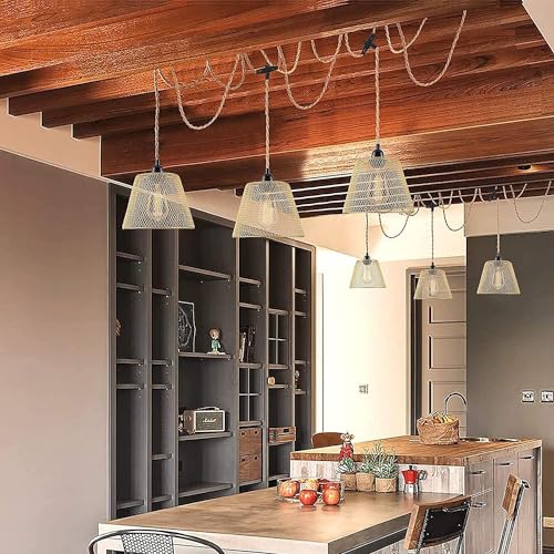 3 Light Hanging Light with Plug in Cord