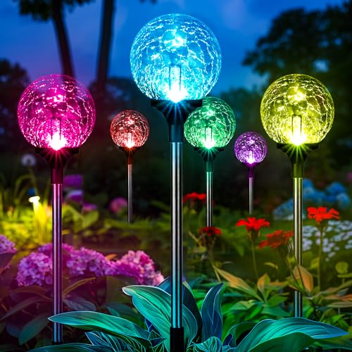 Solar Garden Lights 6 Pack (6 Count)