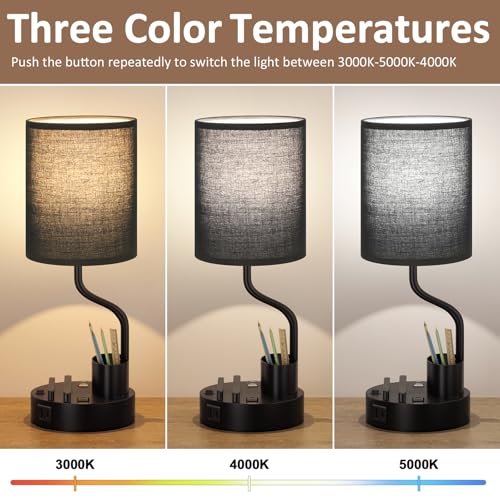 Bedside Lamps for Bedroom Set of 2 (2 Count)