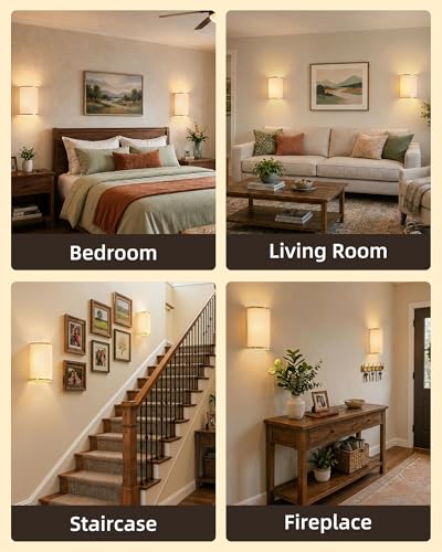 Battery Operated Wall Sconce (2 Count)