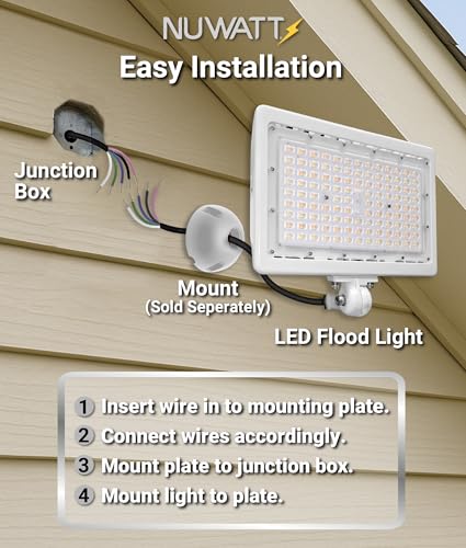 90W White Outdoor LED Flood Lights