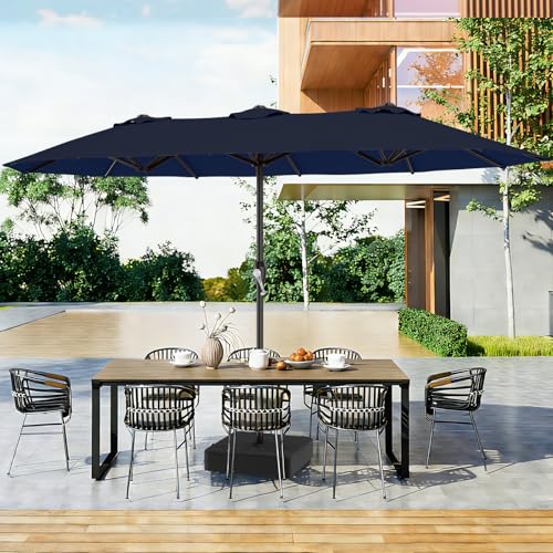 15FT Outdoor Patio Umbrella with Crank