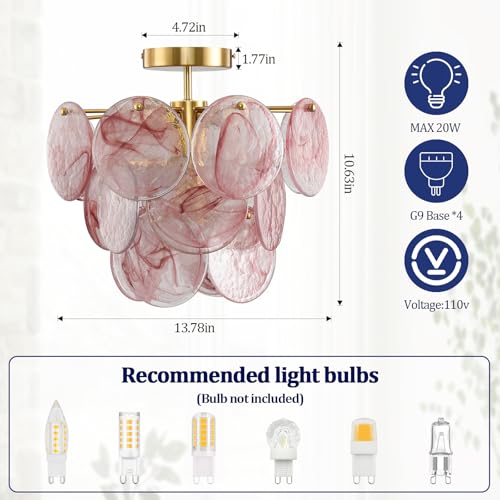 Vintage Ceiling Light Fixture