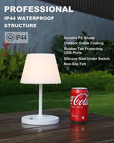 Outdoor Battery Operated Table Lamp Waterproof