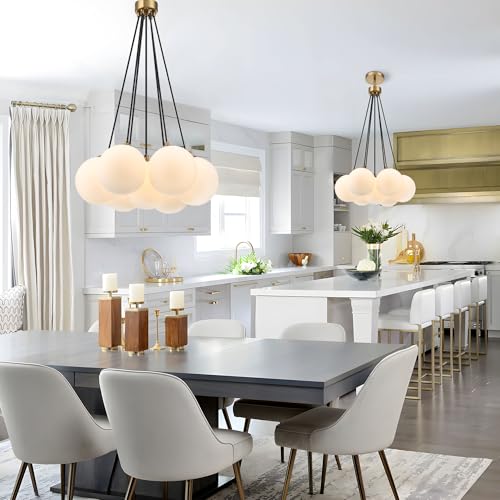 Modern Sputnik Glass Chandelier
