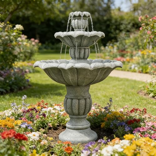 39.5" Water Fountain Outdoor